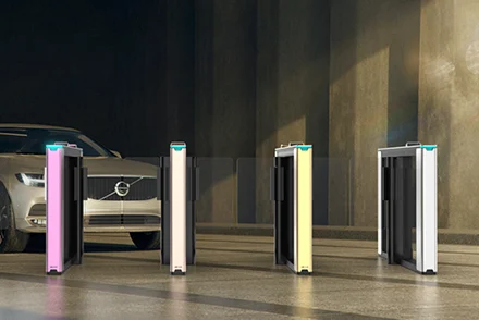 high-precision sensor swing gate access control