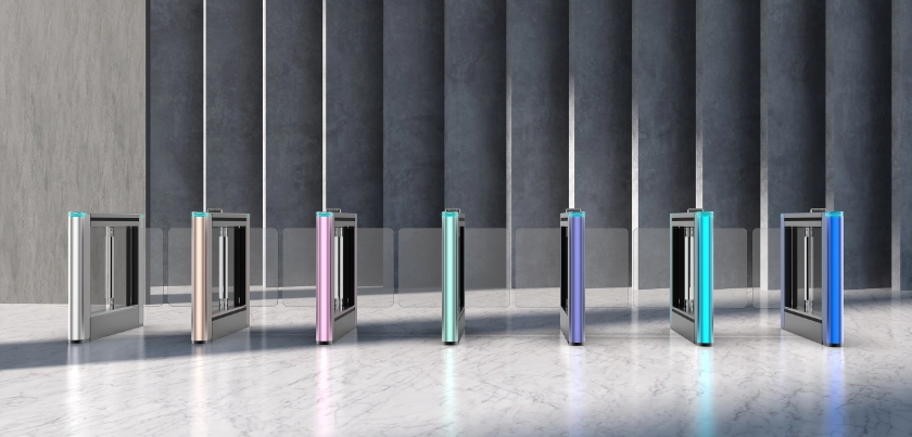 energy-saving pedestrian access gate