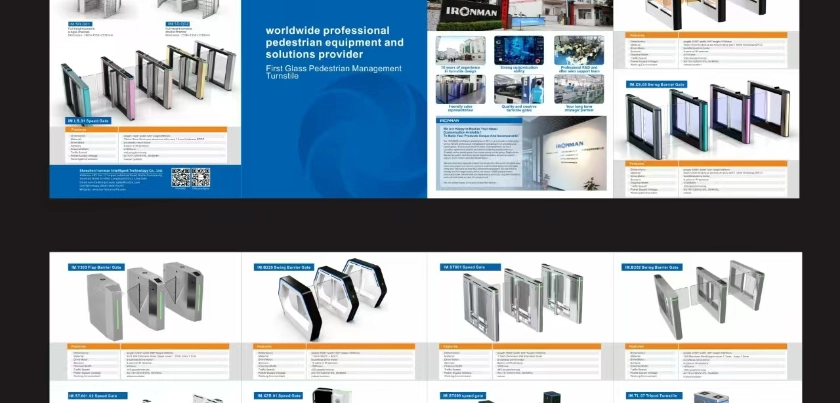 types of pedestrian access gates