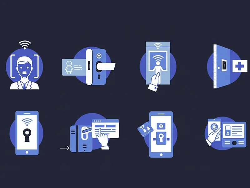 Hospital entrance control system