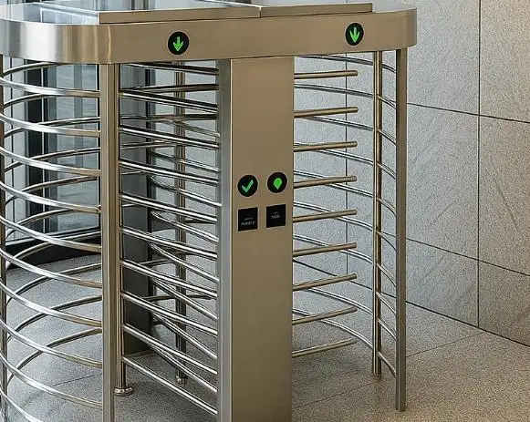 Full Height Pedestrian Turnstiles Gate Supplier