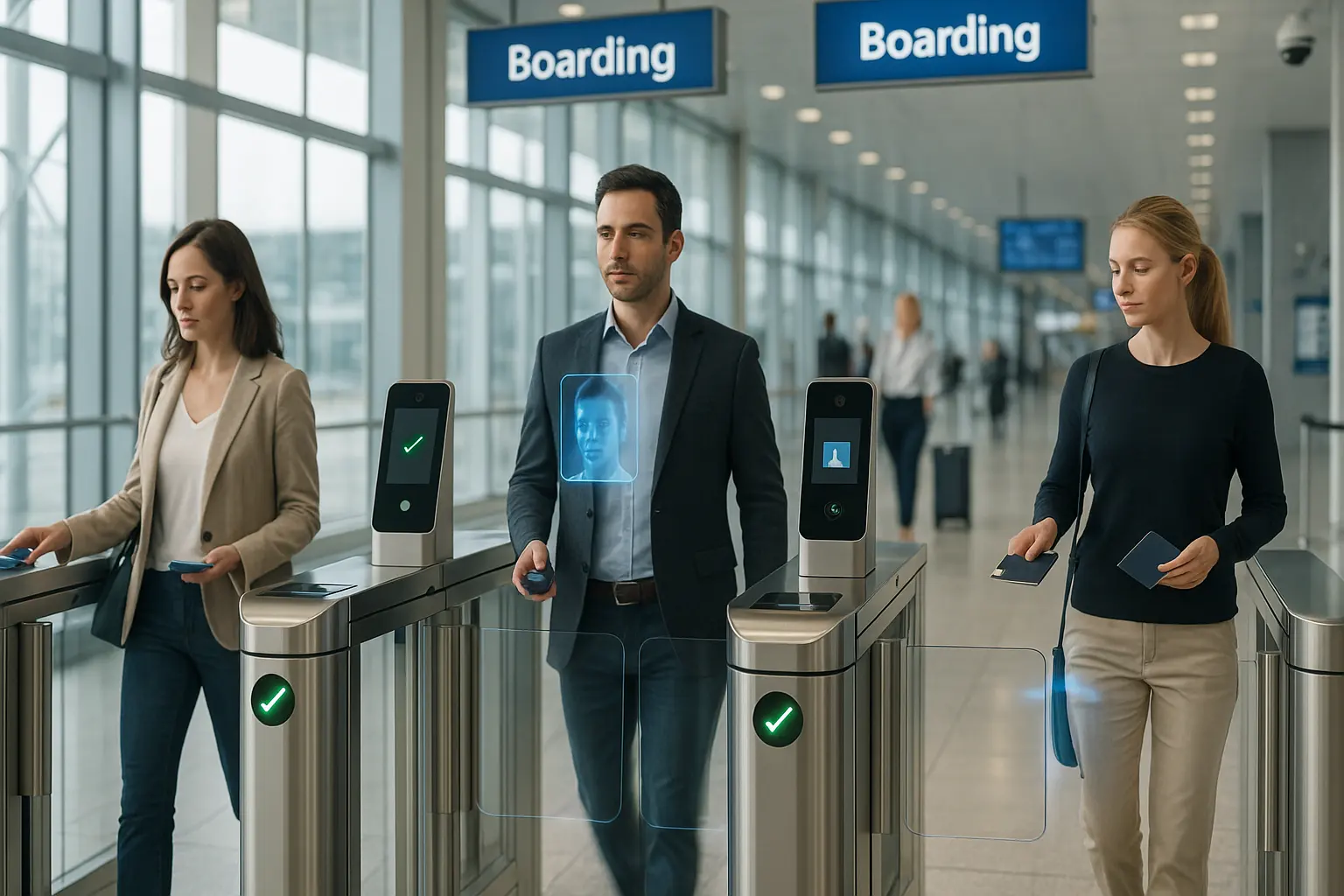 airport speed gate system