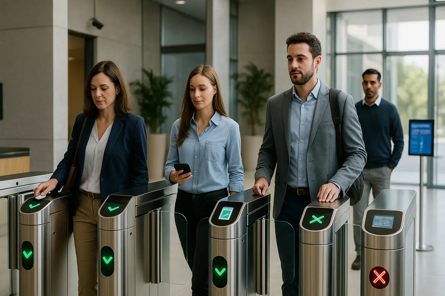 Australia speed gate turnstile access control