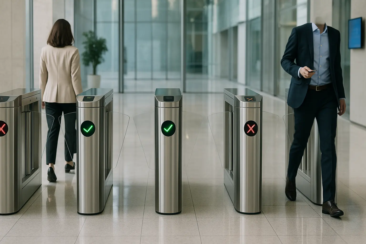 bidirectional speed gate