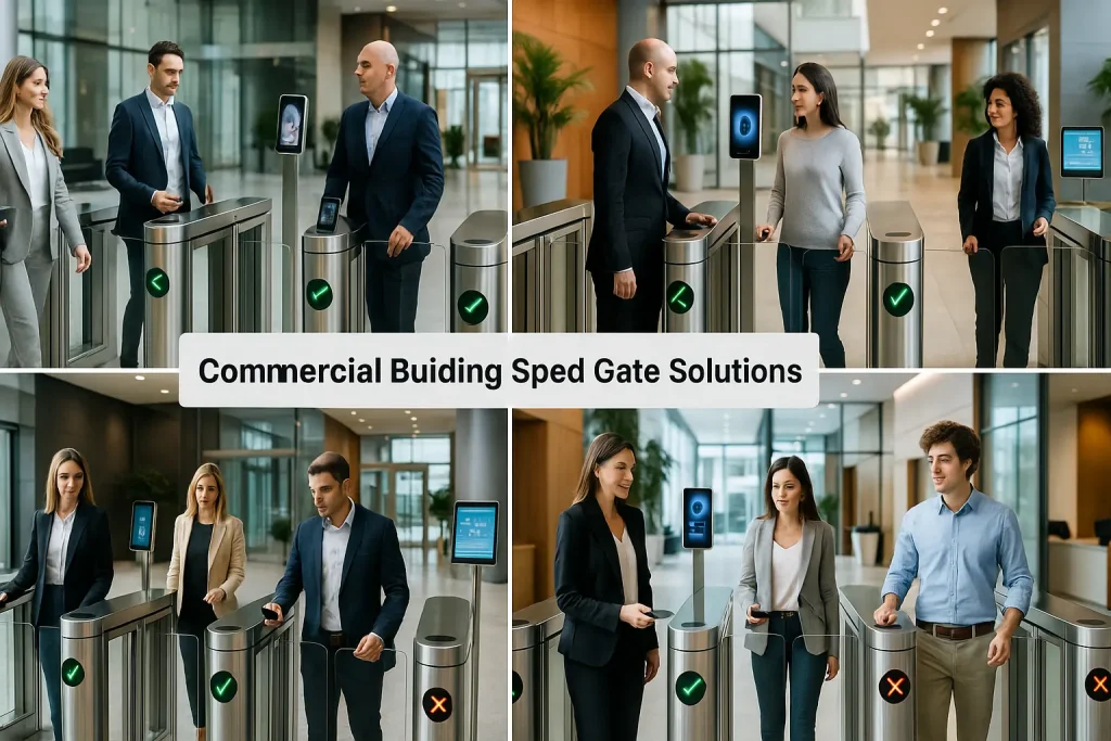 Europe commercial building speed gate solution