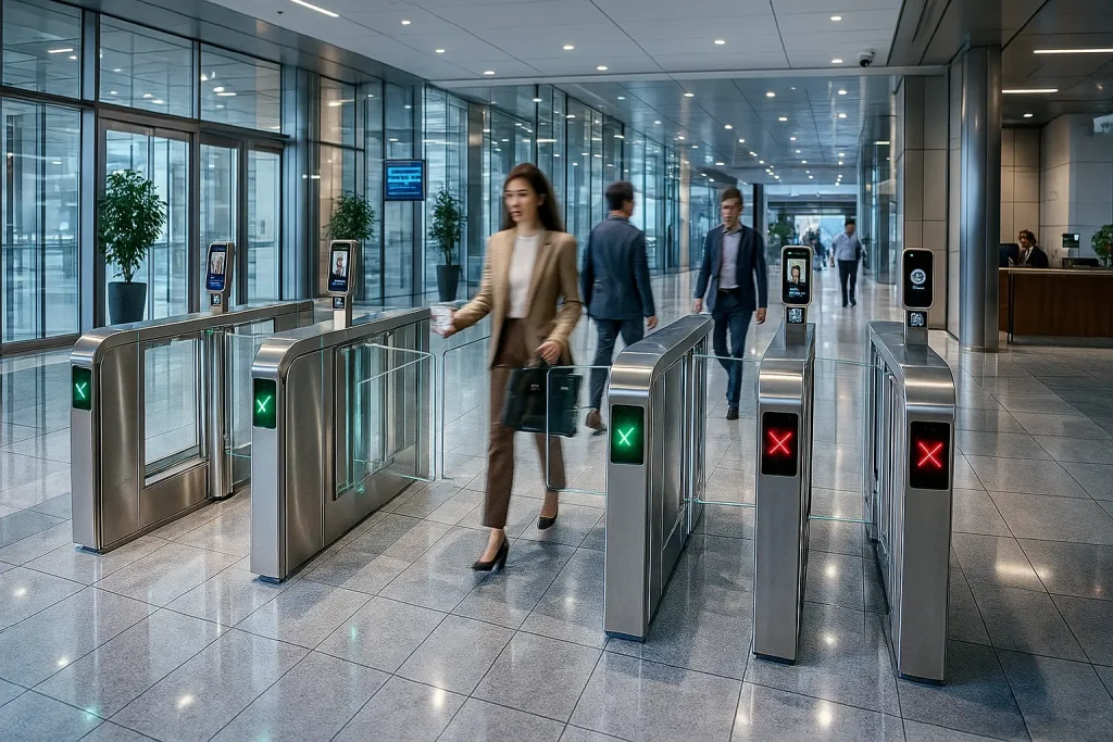 entrance speed gate system