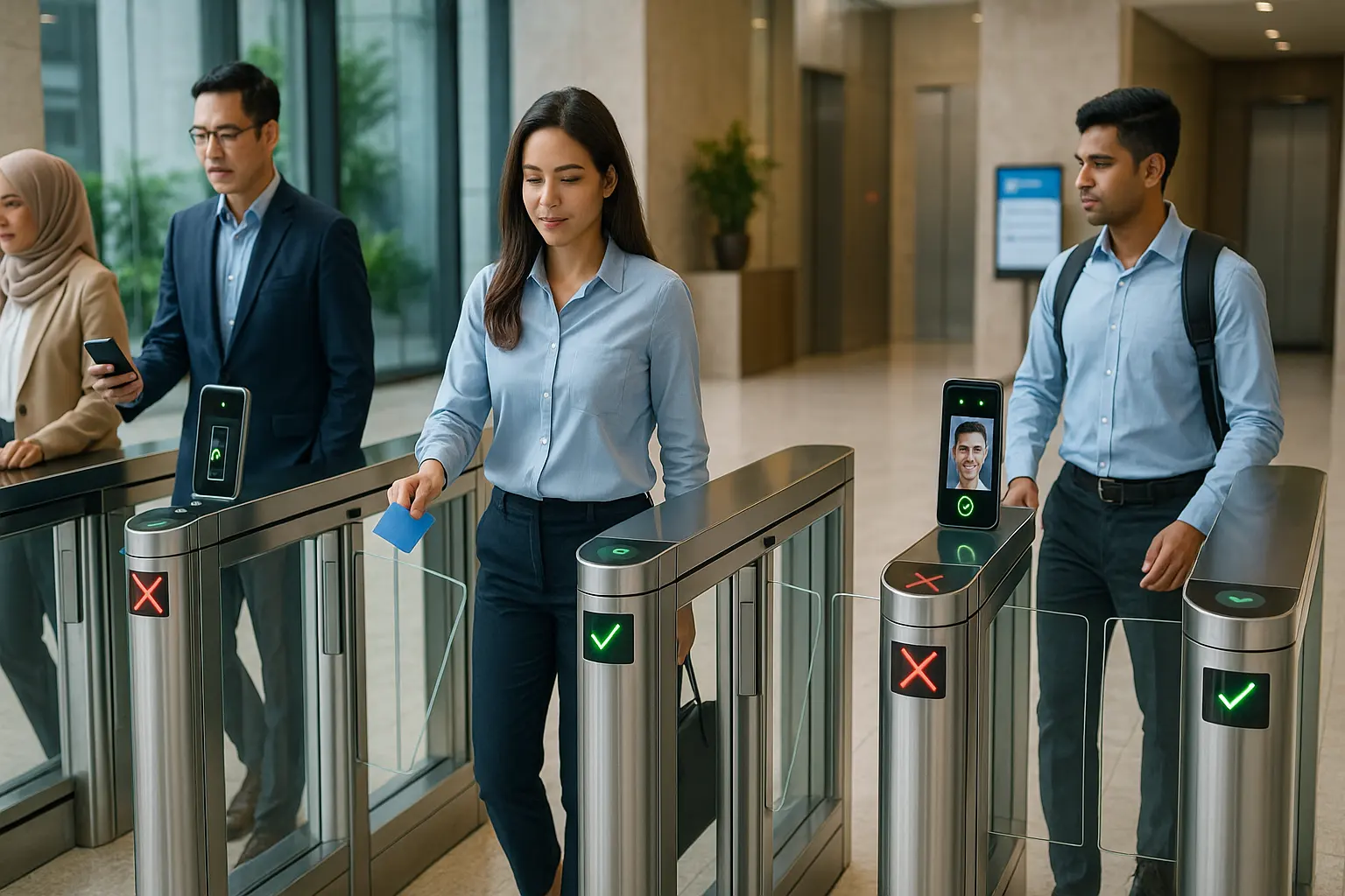 Malaysia entrance speed gate for office building