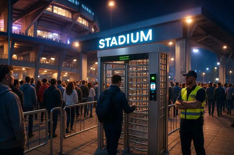 Motorized Turnstile Gate