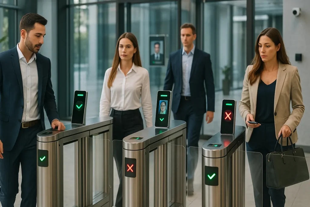 New Zealand speed gate turnstile system