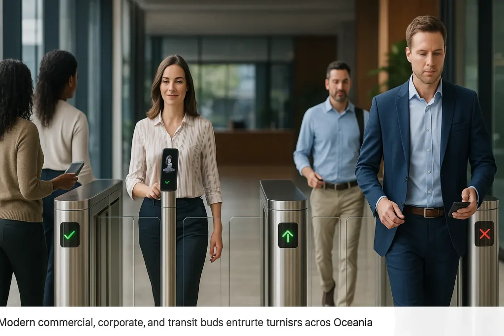 Oceania entrance speed gate solution