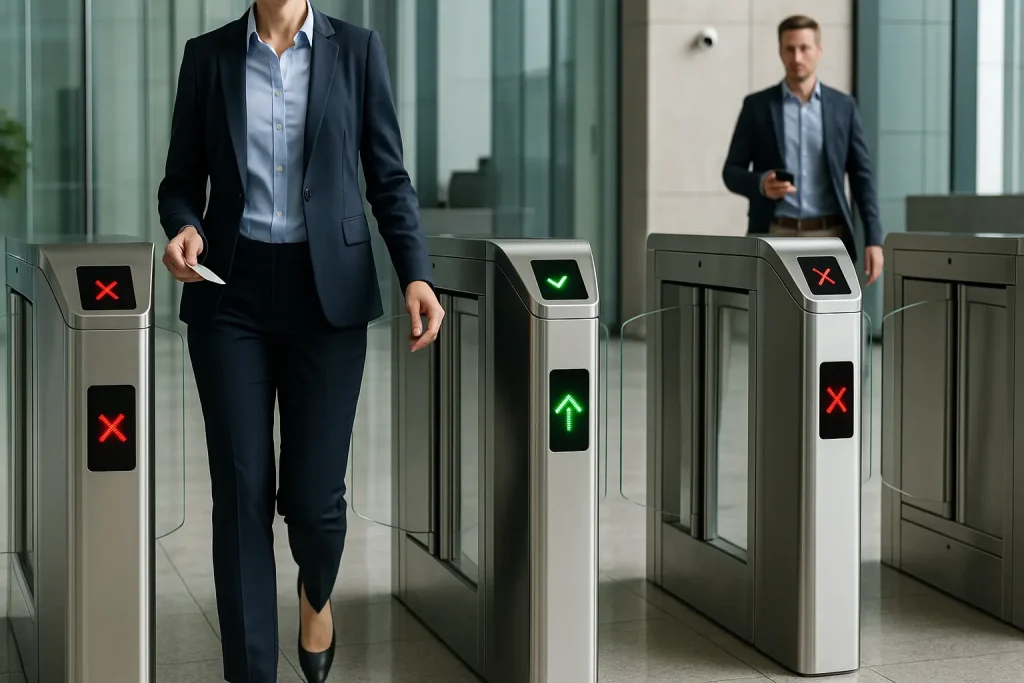 RFID speed gate system