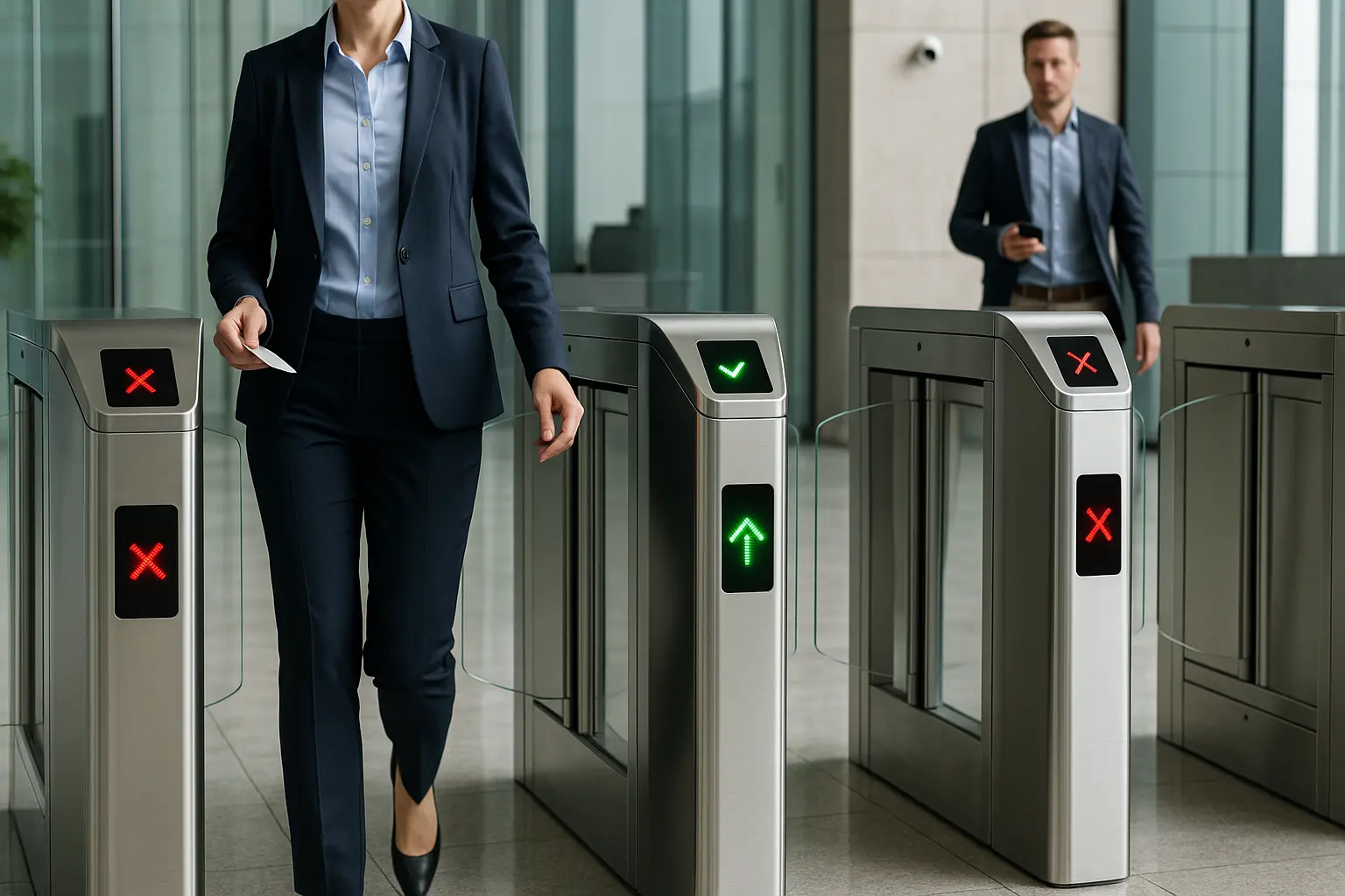 RFID speed gate system