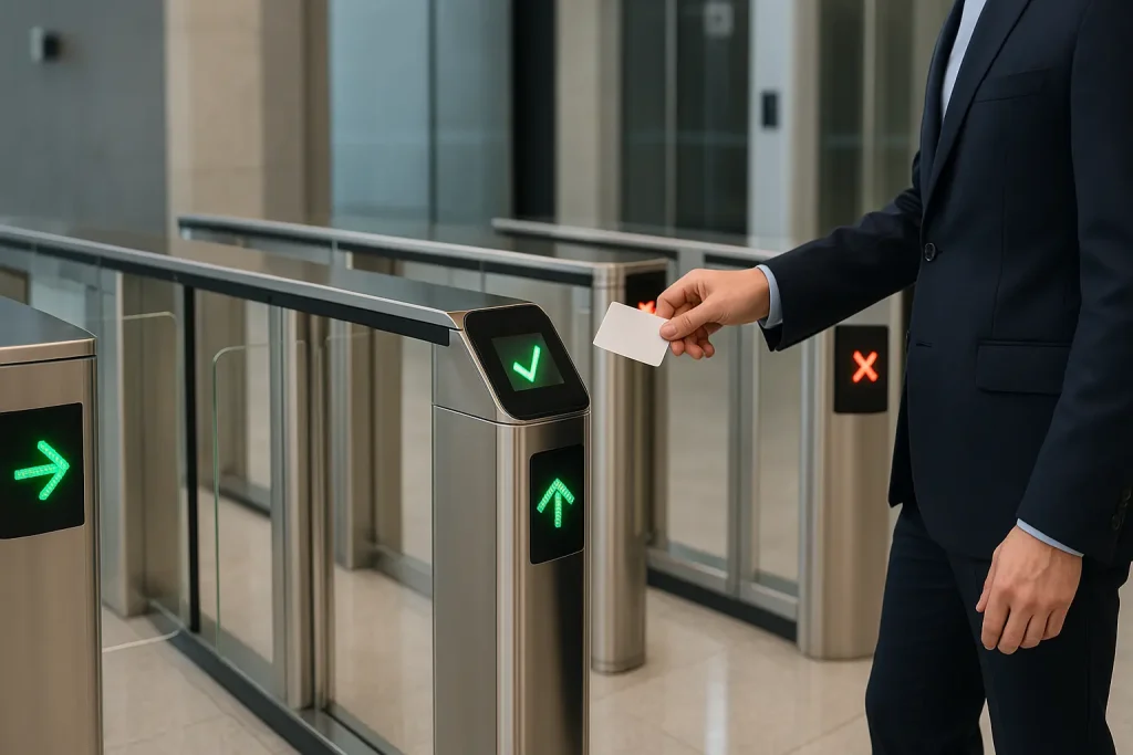 Control de acceso a la puerta de velocidad