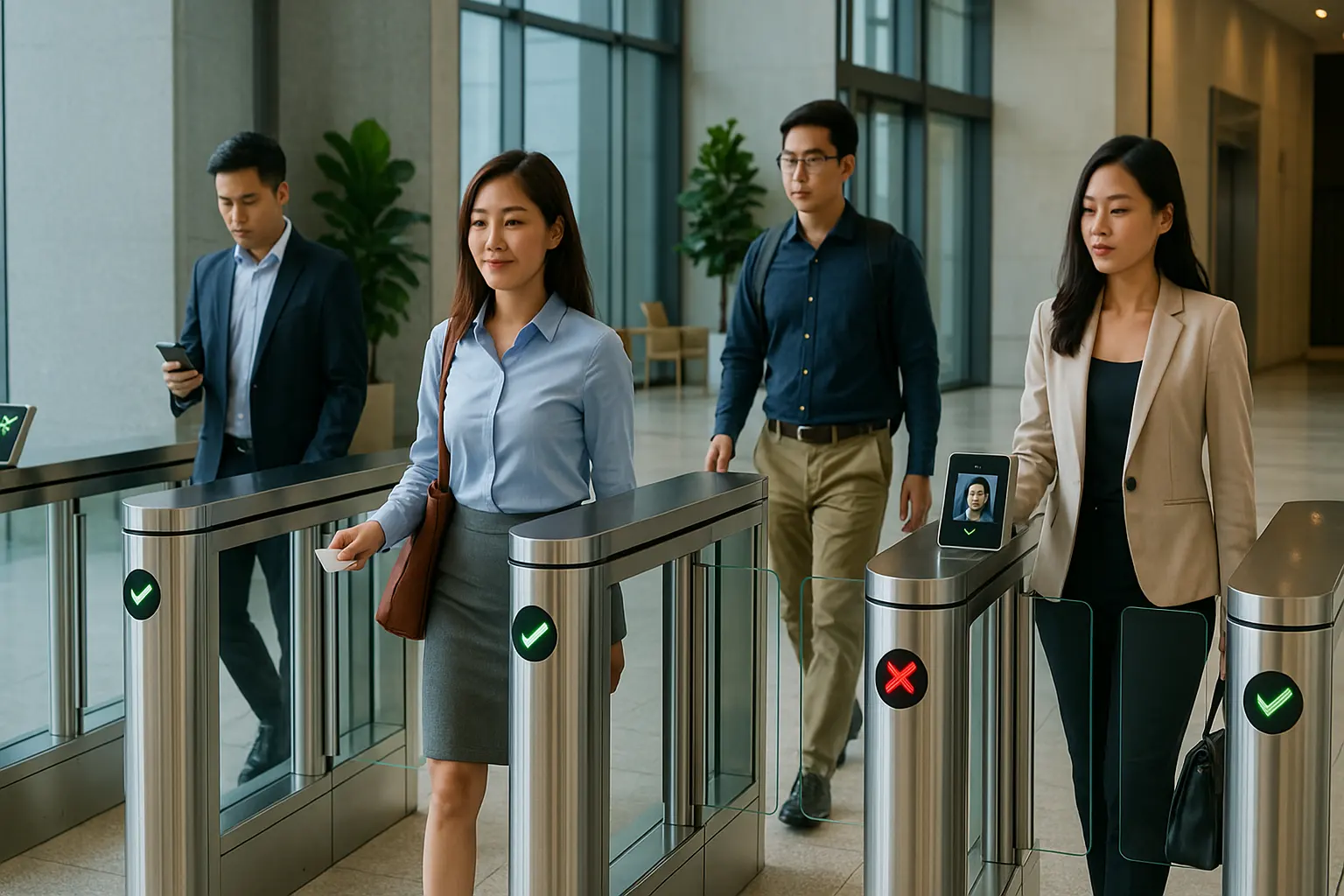 Vietnam high-speed pedestrian turnstile gate