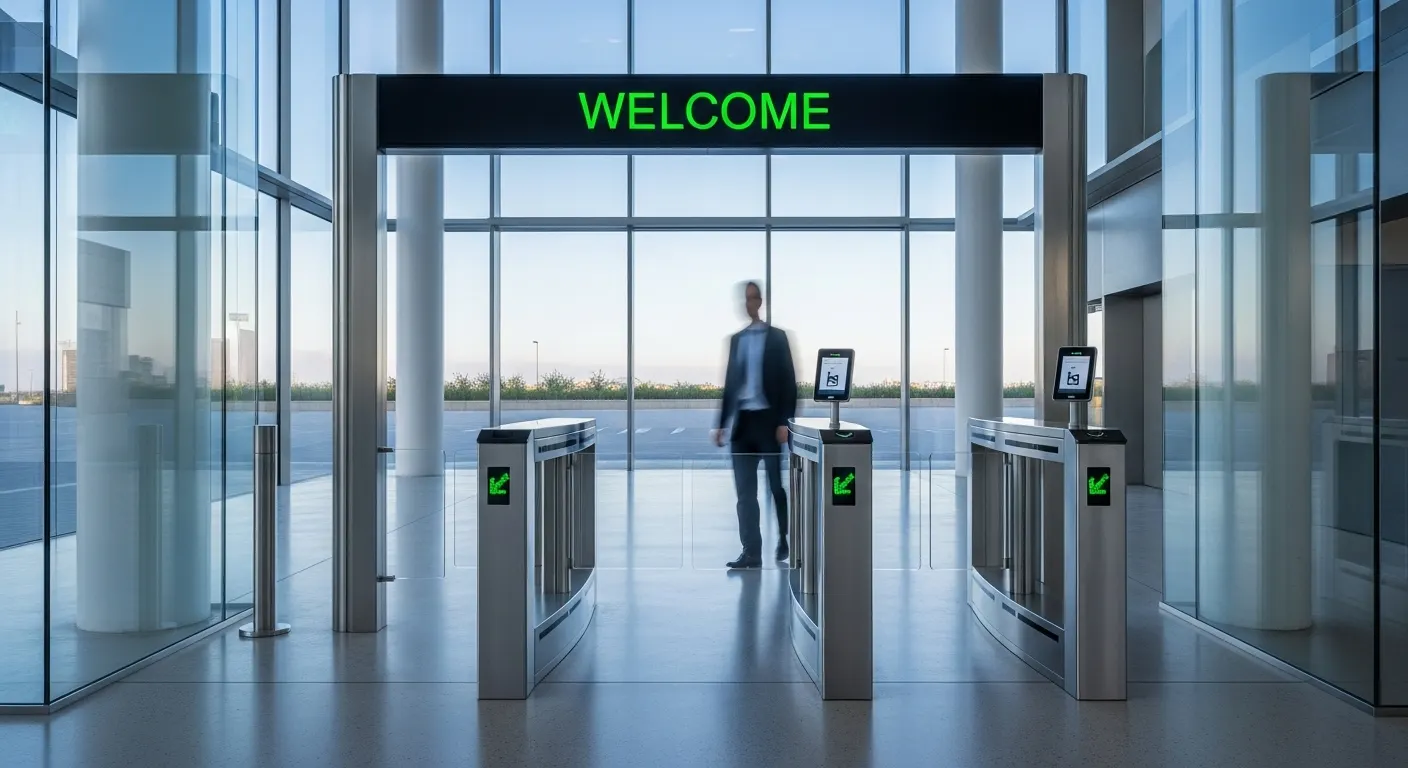 ab entrance gate system