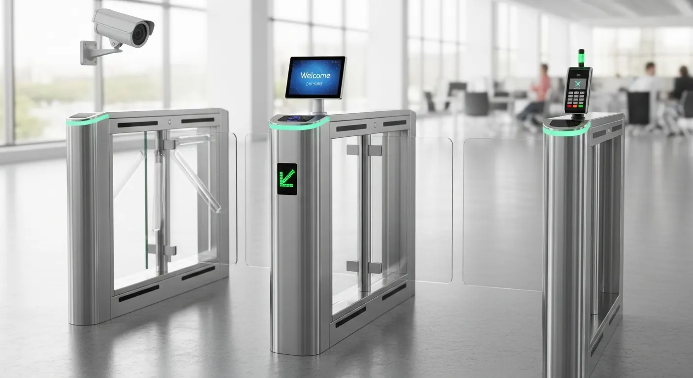access control turnstile gate solutions