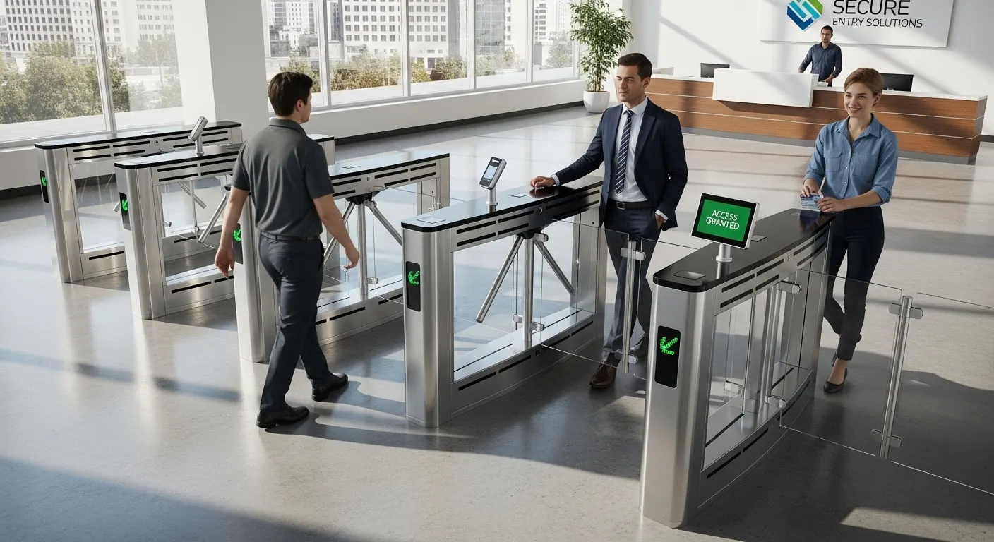 access control turnstile systems