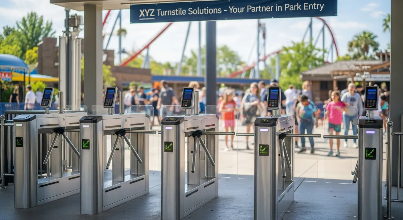 amusement park turnstile supplier