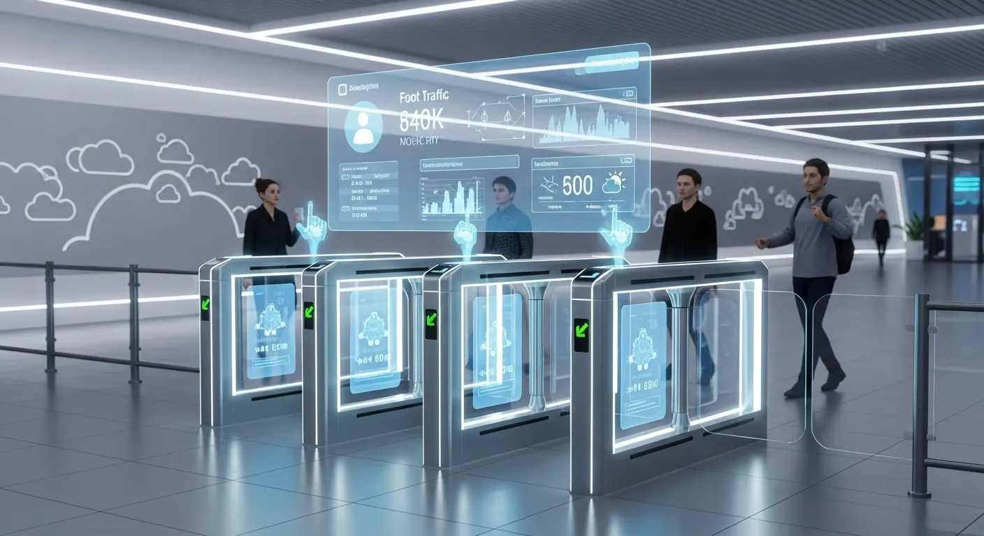 Portail de tourniquets basé sur le cloud