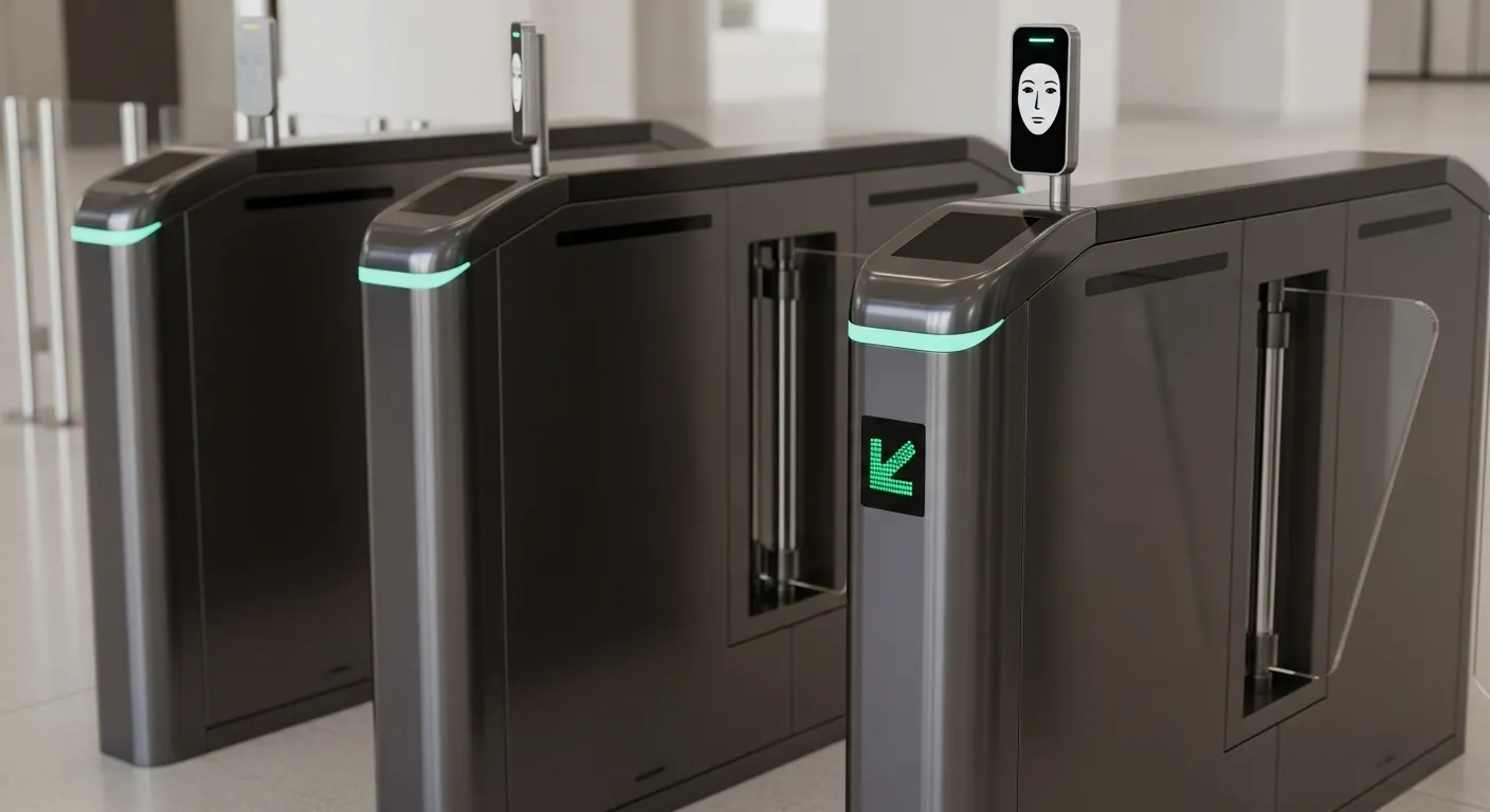 face recognition baking paint speed gates