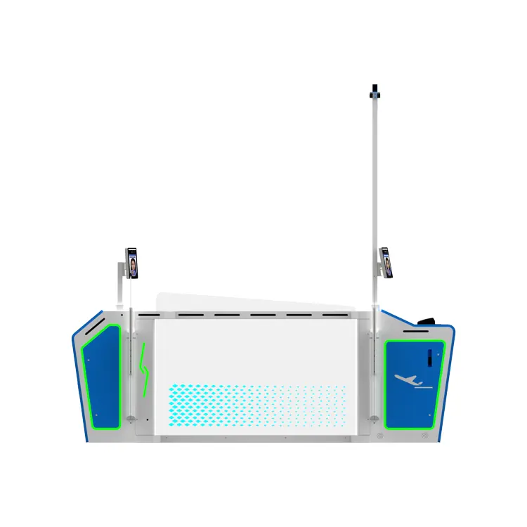 Interlocking Security Gate AB Interlocking Turnstile Door | Dual-Door High-Security Gate