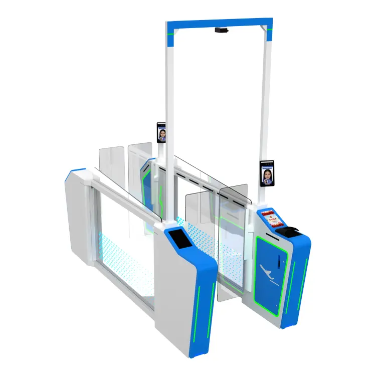 AB Interlocking Turnstile Door | Dual-Door High-Security Gate