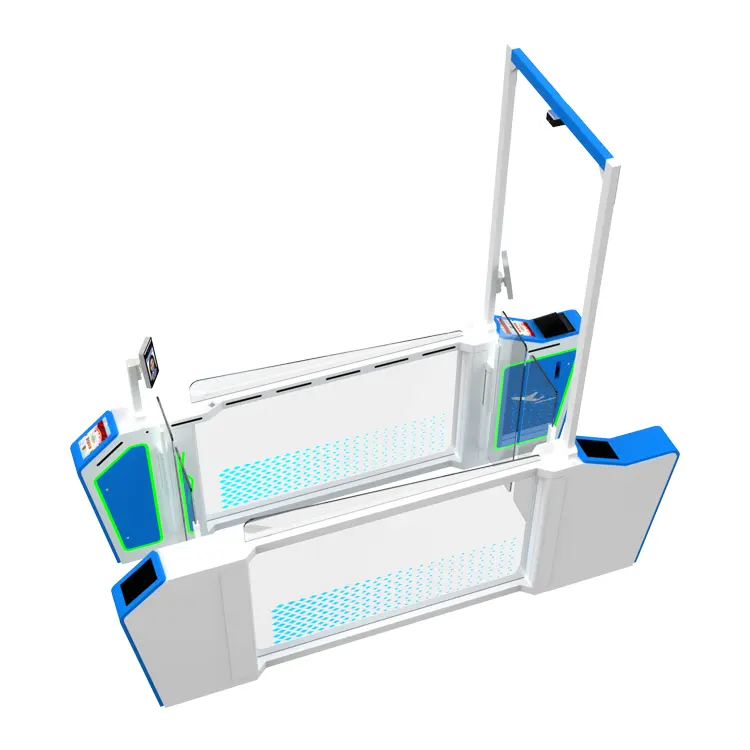 Interlocking Security Gate AB Interlocking Turnstile Door | Dual-Door High-Security Gate