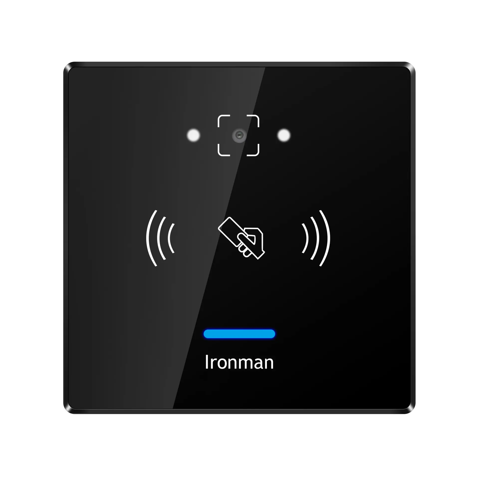 QR code access control card reader