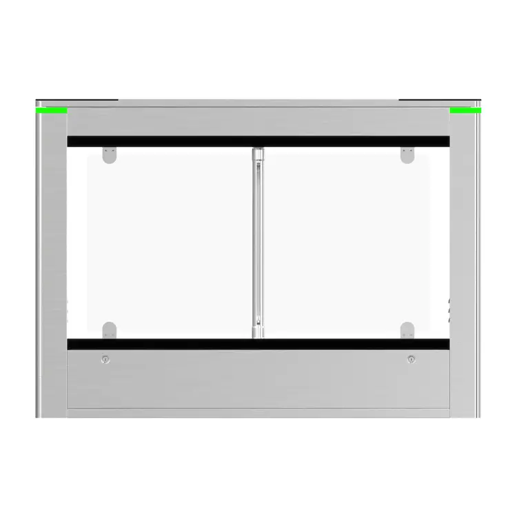custom logo swing turnstile