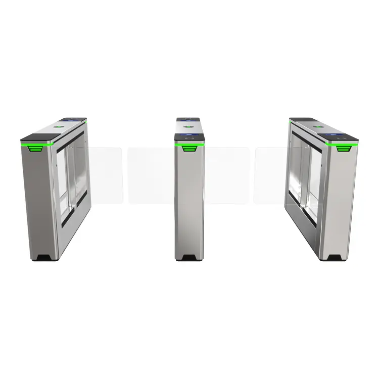 Anti-Collision Swing Turnstile Gate System