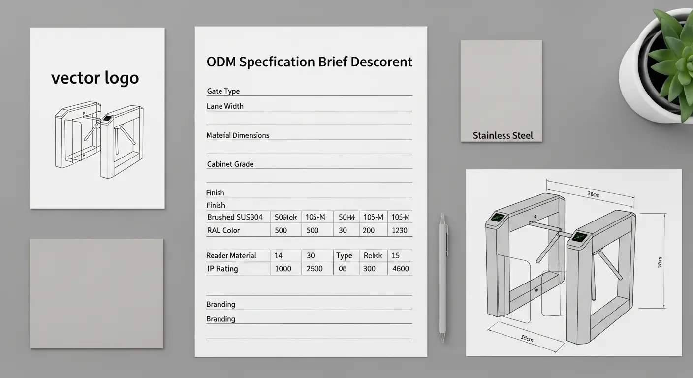 turnstile gate ODM